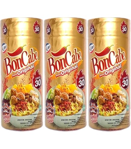 Amazon.com : Kobe Bon Cabe Sambal Tabur- Chilli Sprinkles Max End